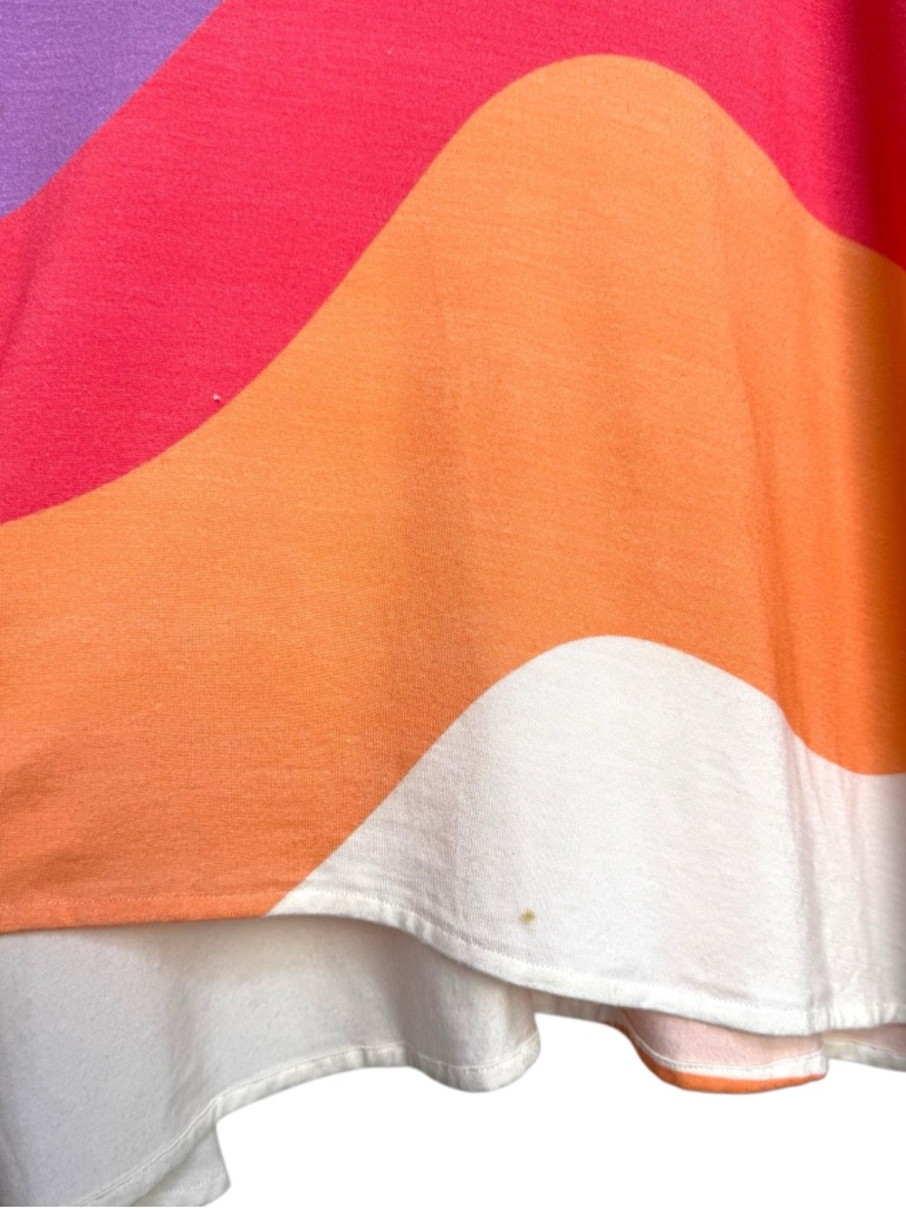 Mara Hoffman Rainbow Swim Beach Coverup Dress Size Medium Asymmetrical Hem Tunic - Picture 11 of 16
